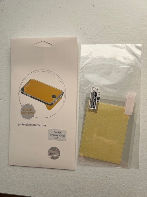 Screen Protector Film for Nintendo DSi LL Top & Bottom Screen Guard High Quality