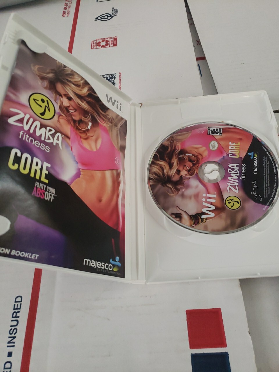 Zumba Fitness Core – Nintendo Wii Complete See Photos Trl4#318