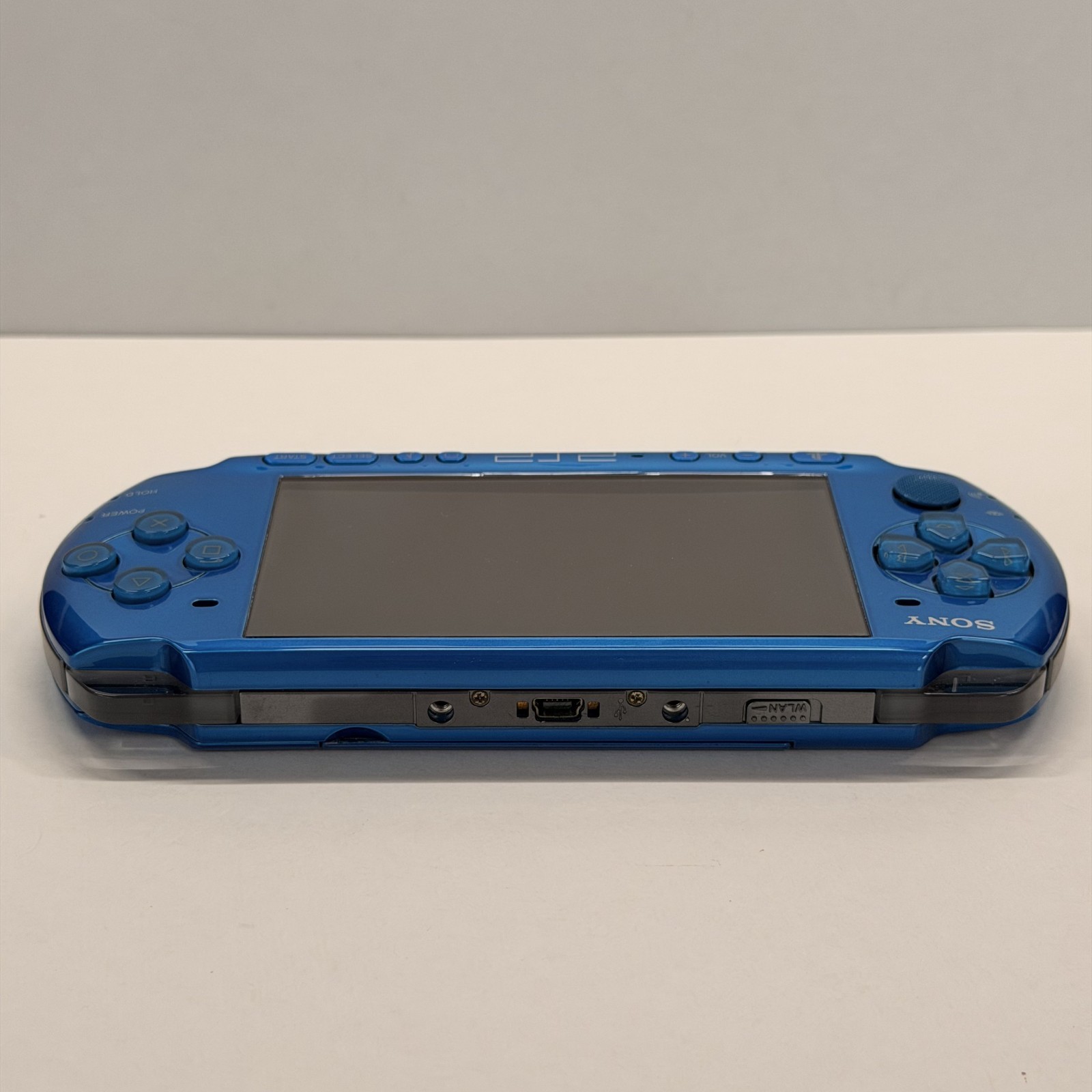 Sony PSP 3000 Vibrant Blue Console Excellent Condition Tested Working Bonus JP