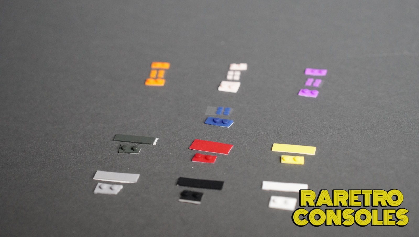 Replacement Rubber Screw Covers & Bumpers for 3DS XL, New 3DS & New 3DS XL