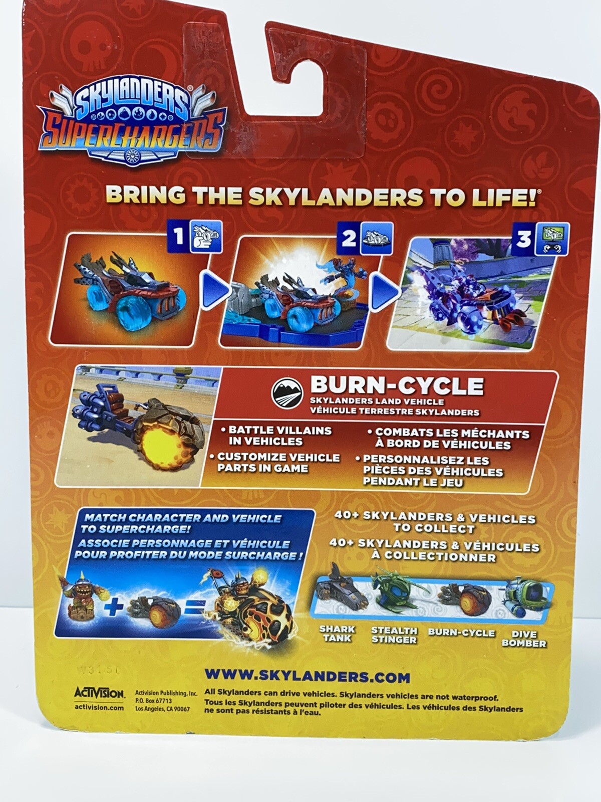 Skylanders Superchargers – Burn-Cycle – Land Vehicle – New/Sealed
