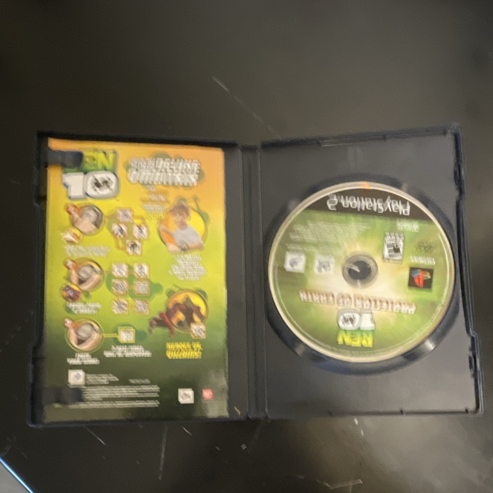 D3Publisher Ben 10: Protector of Earth Sony PlayStation 2 PS2 E10+ Manual