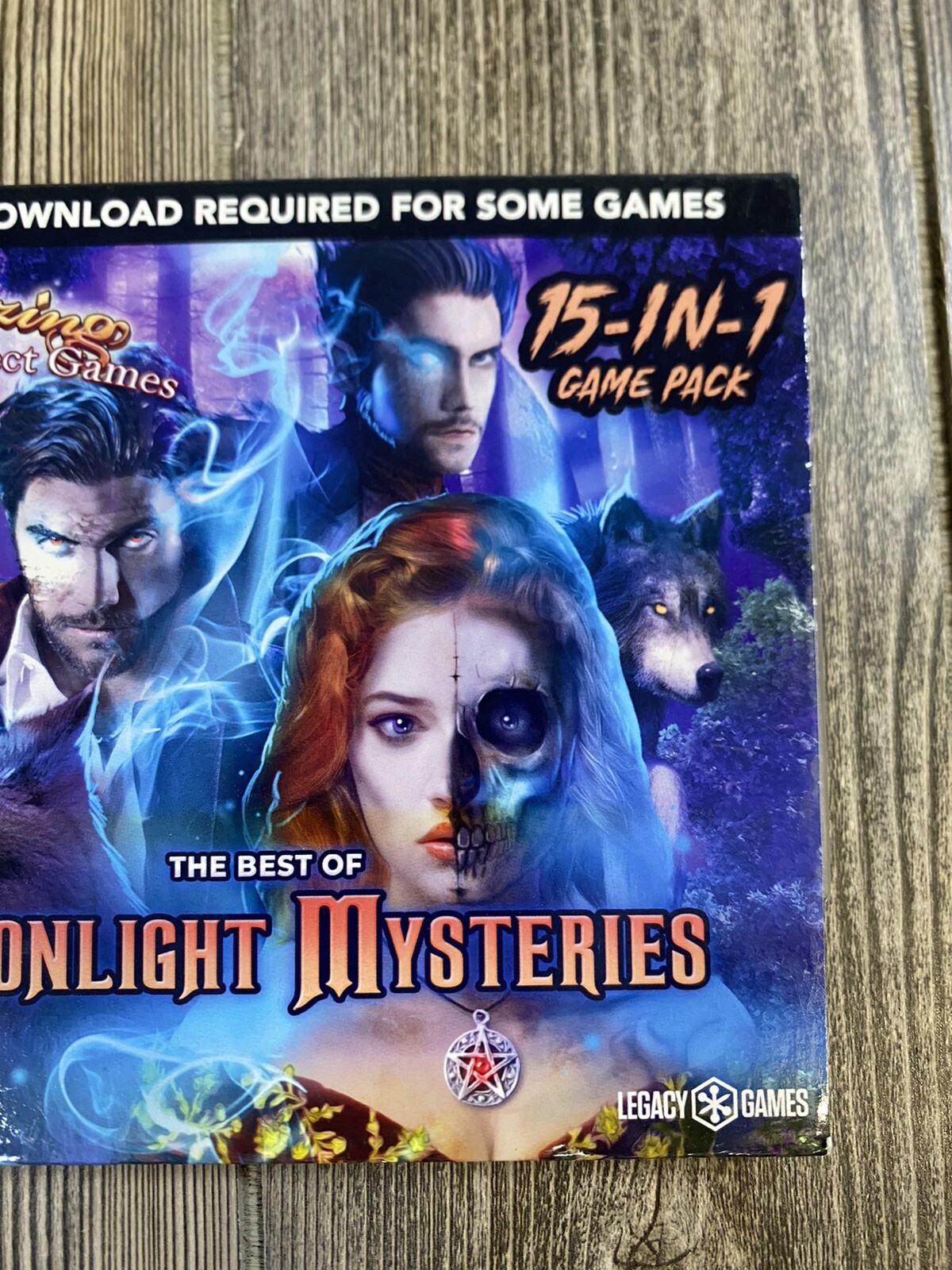 NEW Best of Moonlight Mysteries PC Game 15 in 1 Pack Legacy Games Hidden Object