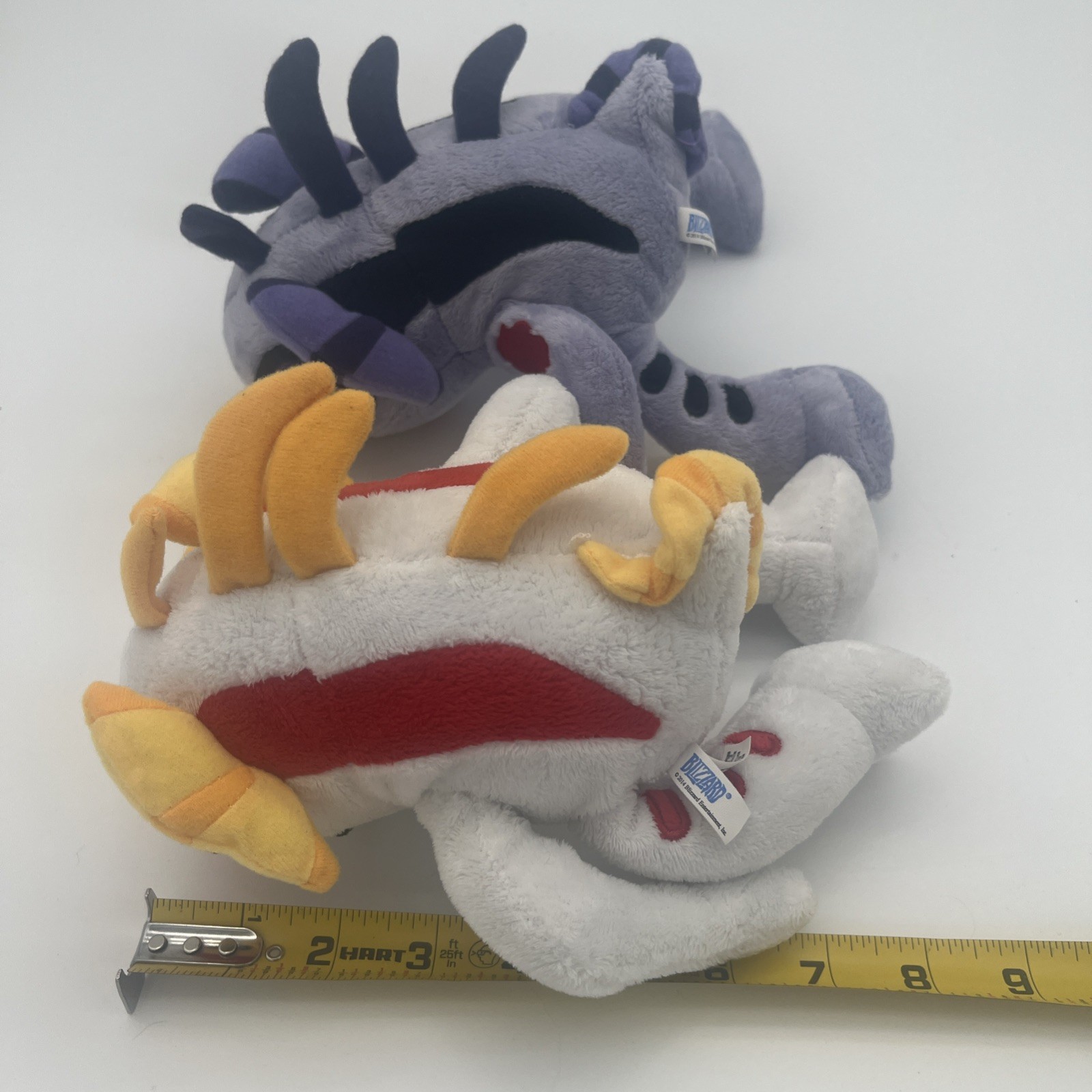 Blizzard World of Warcraft White Murloc Lurky Purple Mur’Ghoul Plush Blizzcon
