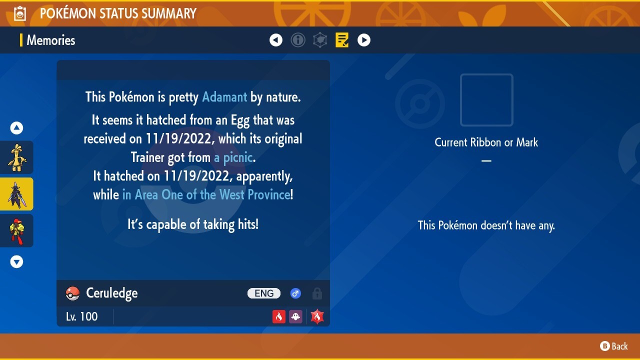 ✨SHINY CERULEDGE AND SHINY ARMAROUGE BATTLE READY POKEMON SCARLET & VIOLET✨