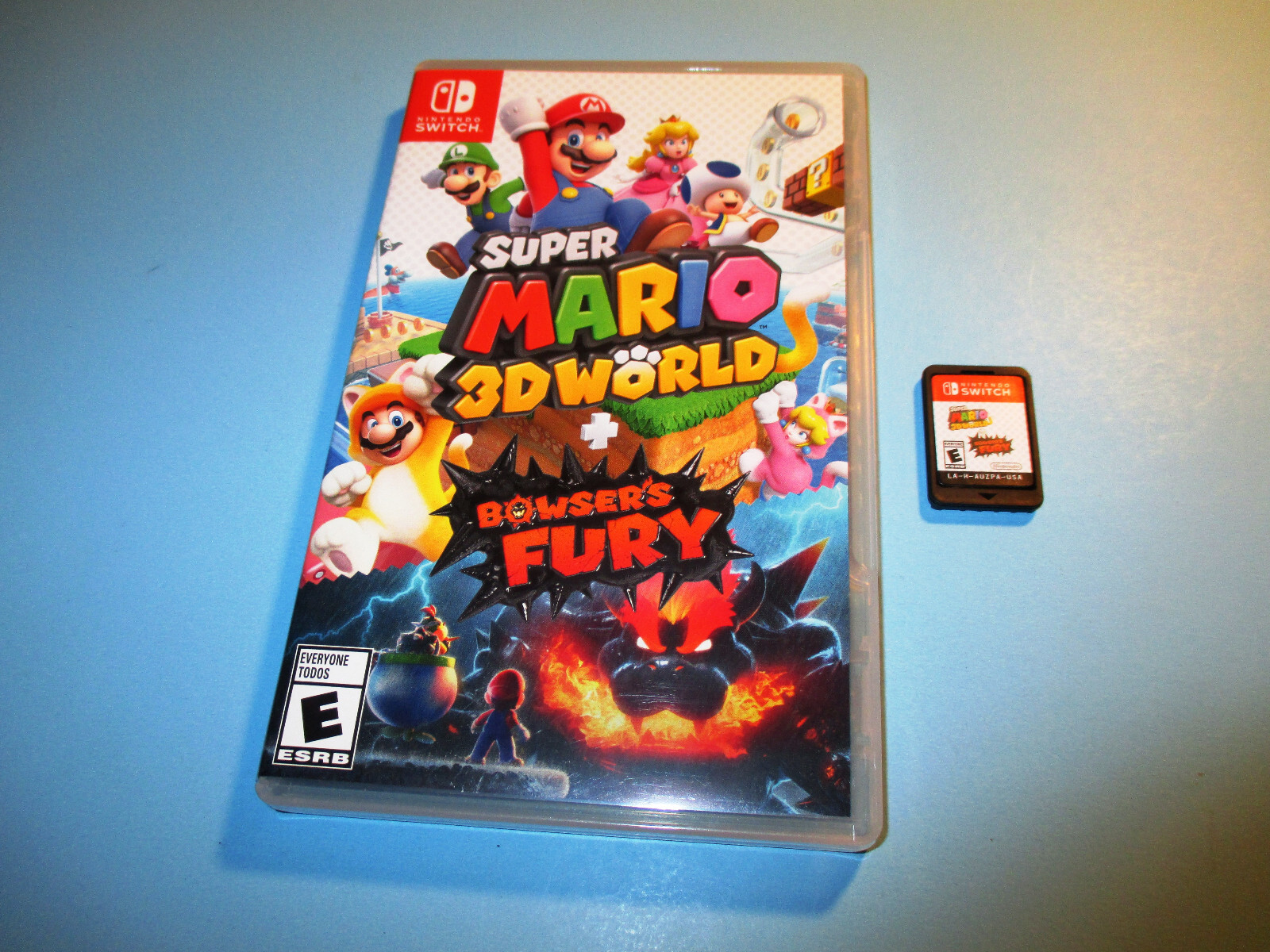 Super Mario 3D World + Bowser’s Fury Nintendo Switch Game w/Case