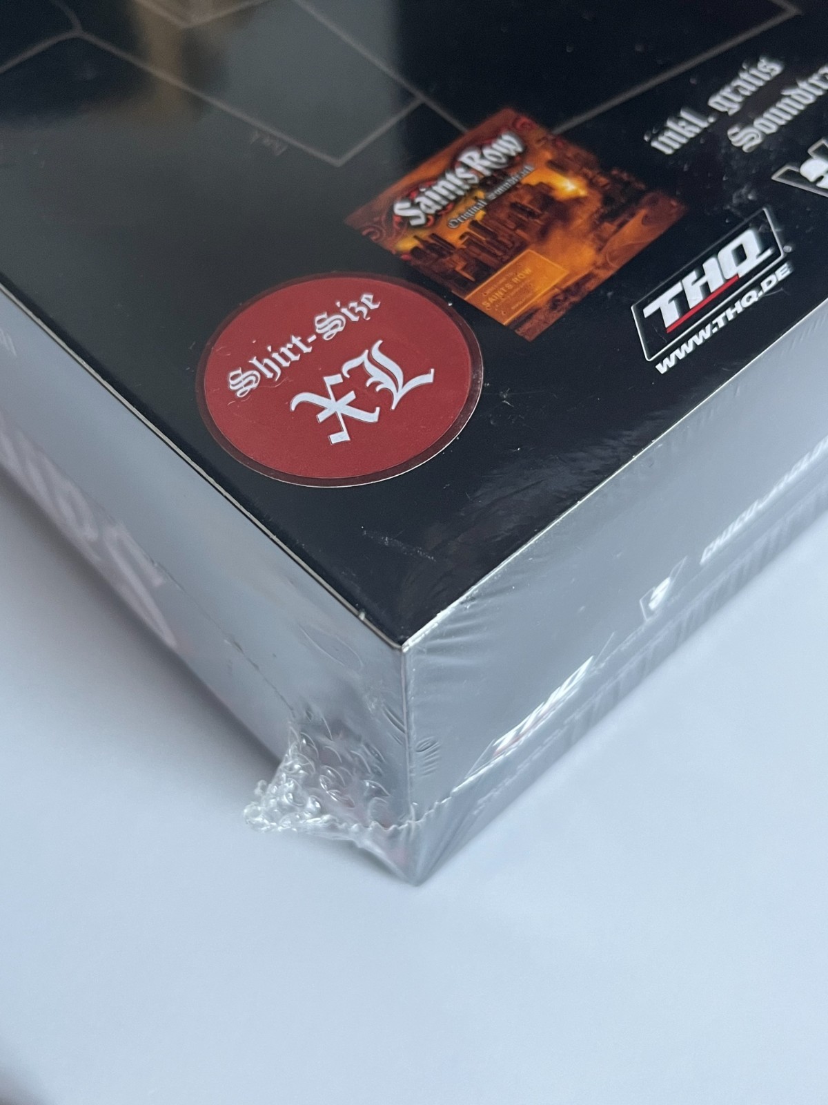 SEALED Saints Row 1 2006 Box Set Soundtrack And Shirt XL Germany Exclusive RARE