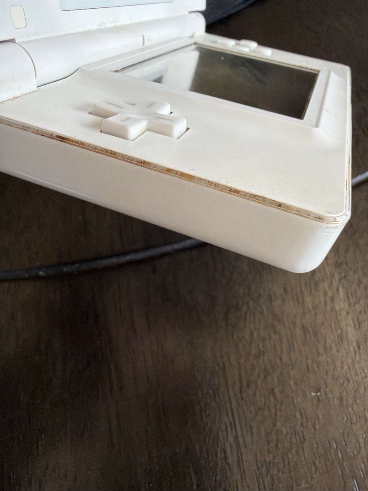 Nintendo DS Lite White Handheld System Working Condition W/stylus And Charger