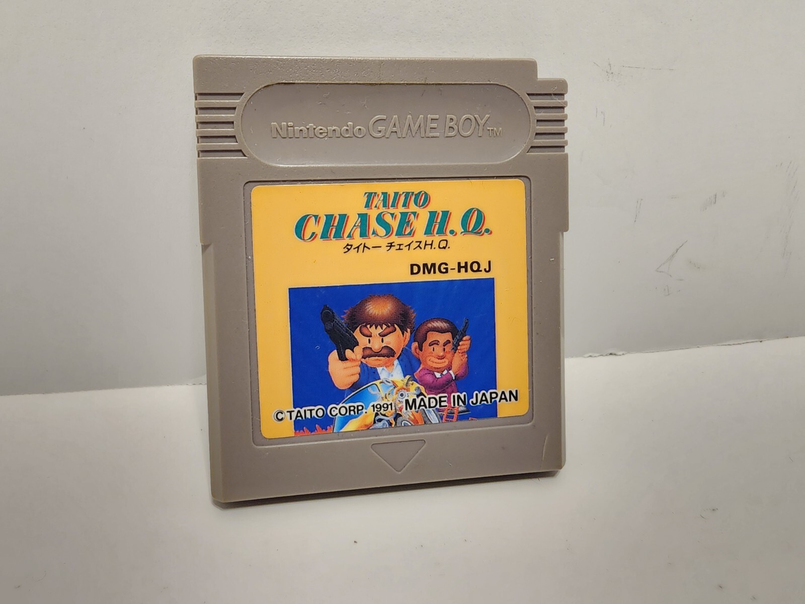 Vintage Nintendo Game Boy Taito Chase HQ 1991 Video Game Japan Taito Corp