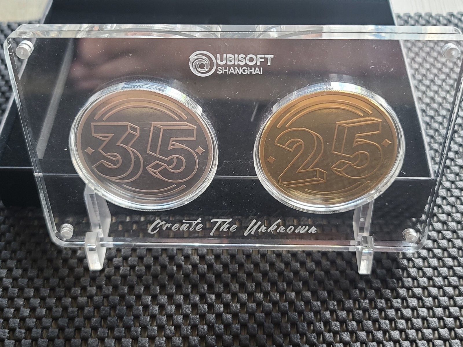 Ubisoft Developer Coin Medal 25th 35th anniversary Shanghai rare promo Xbox PS5