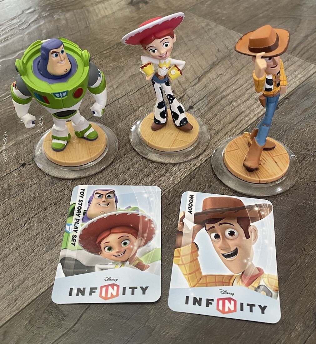Toy Story Disney Pixar Infinity Set Playset Woody Buzz Lightyear Jessie Cowgirl