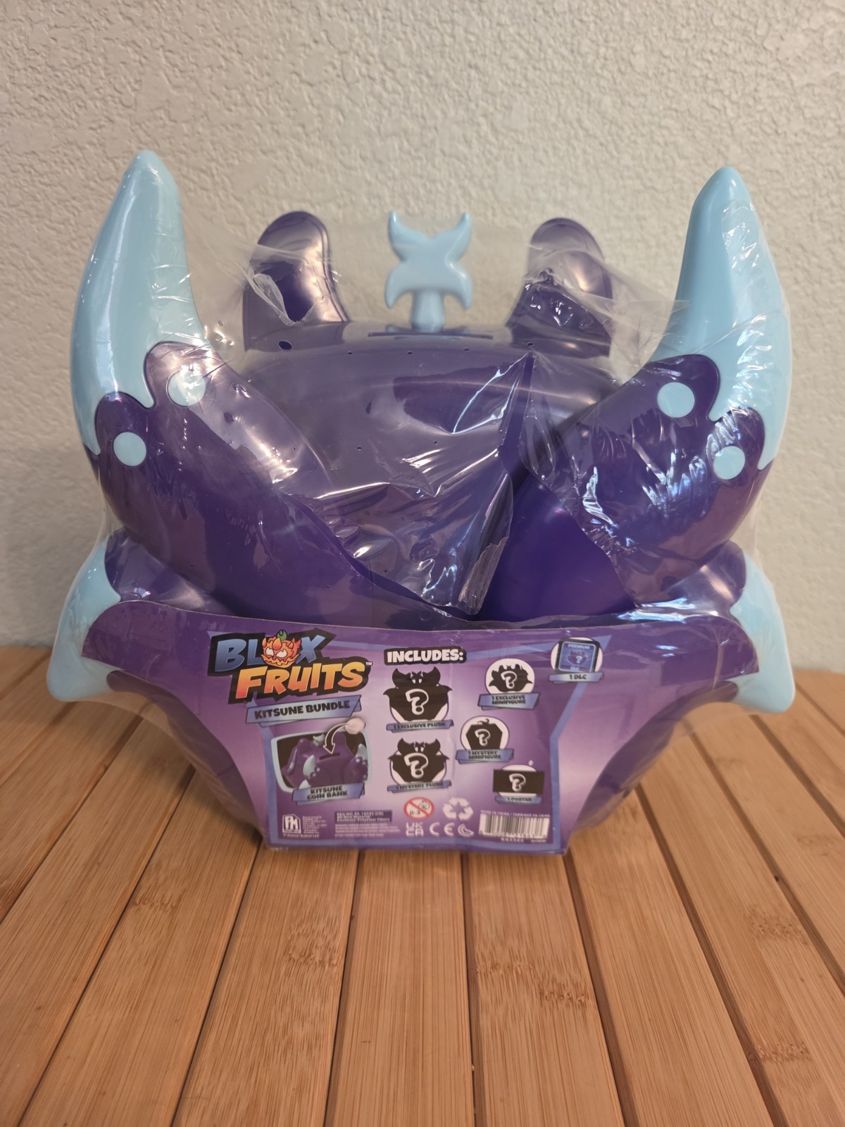 Blox Fruits Kitsune Collector Bundle Purple Light Blue Fox Blind Box