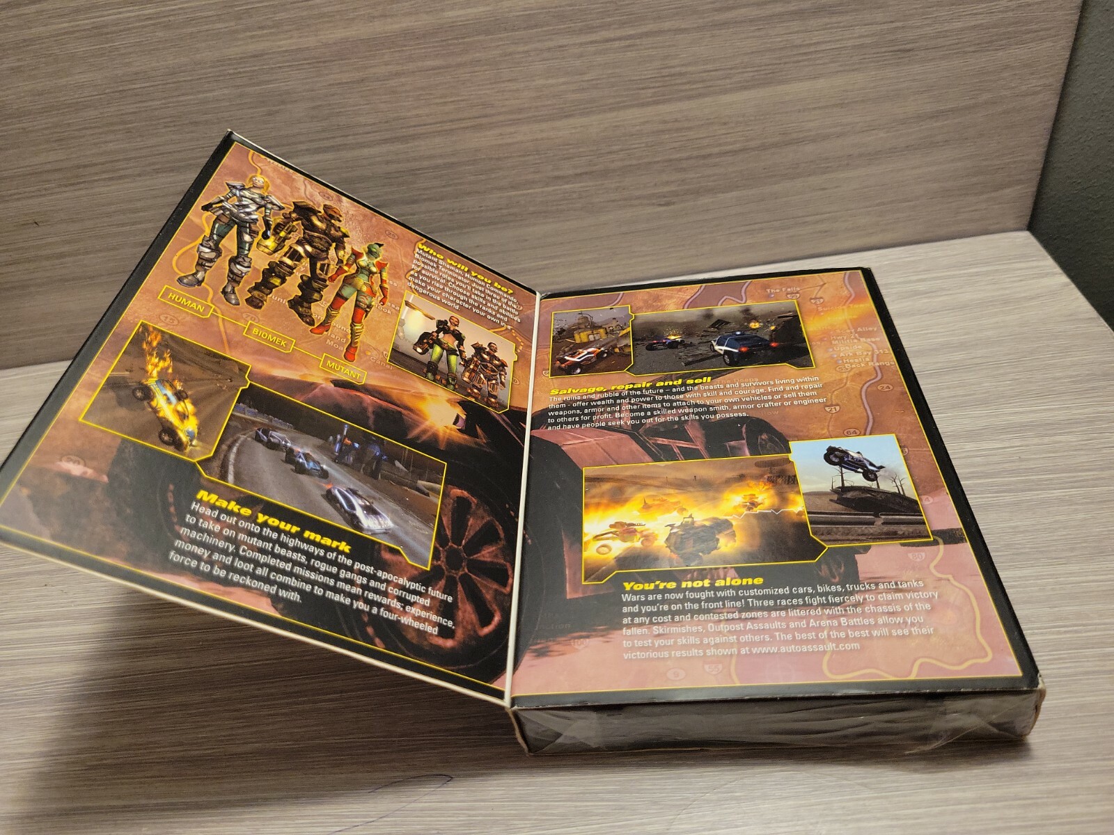 Auto Assault Massively Multiplayer Online Game (PC) NCsoft *Brand New*