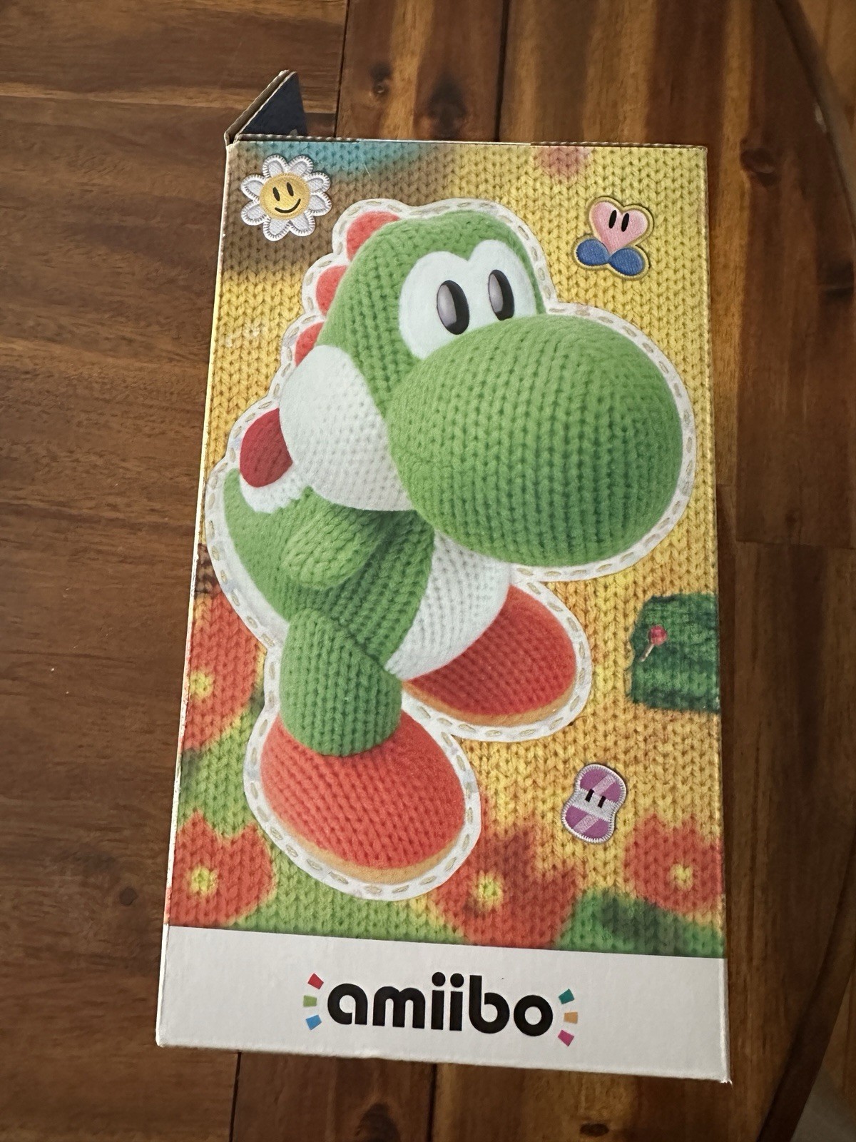 Nintendo Amiibo Collector’s Mega Yarn Yoshi NEW Still Sealed Box