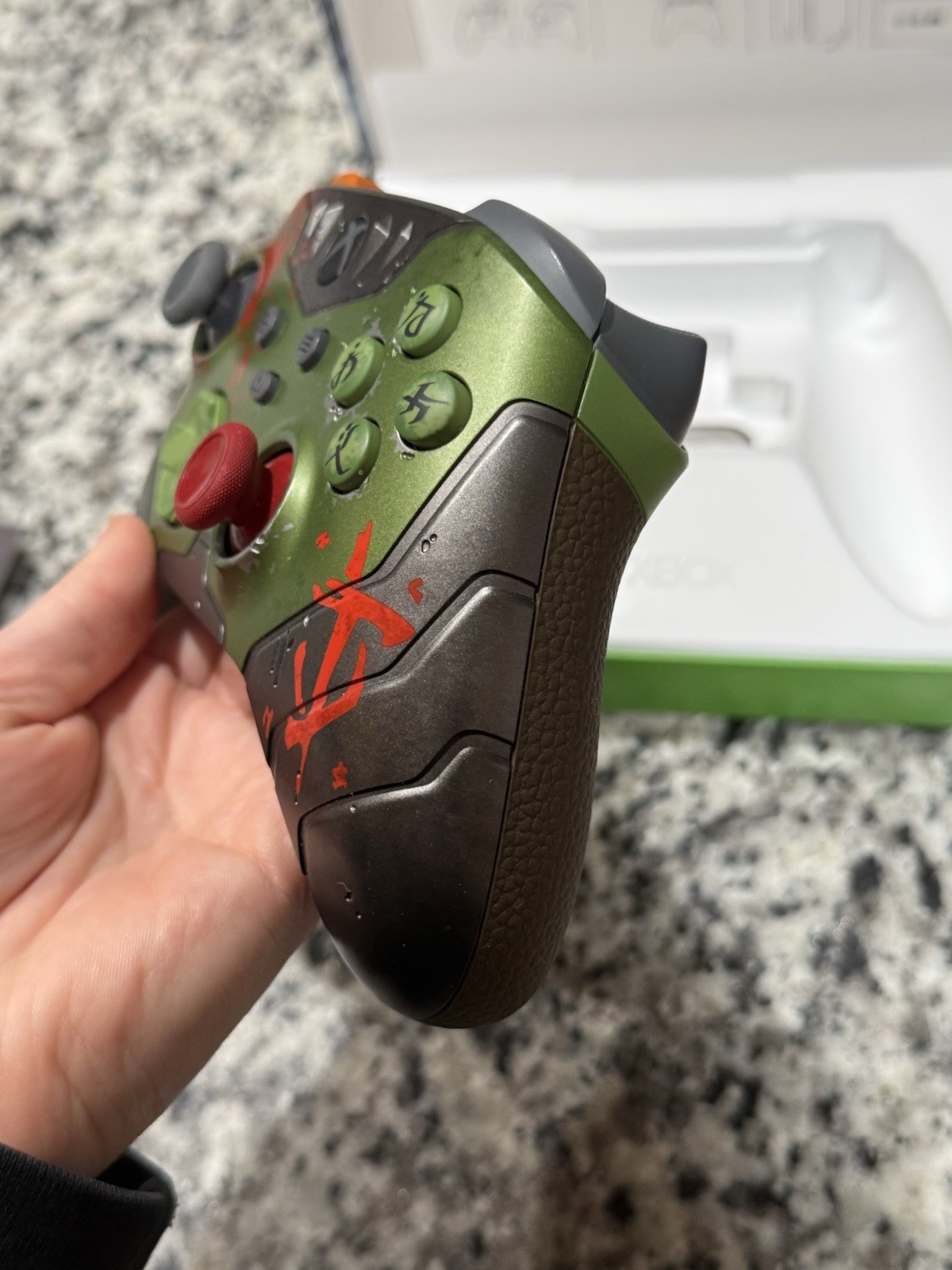 Microsoft Xbox Series X|S Wireless Controller Doom Dark Ages Special Edition