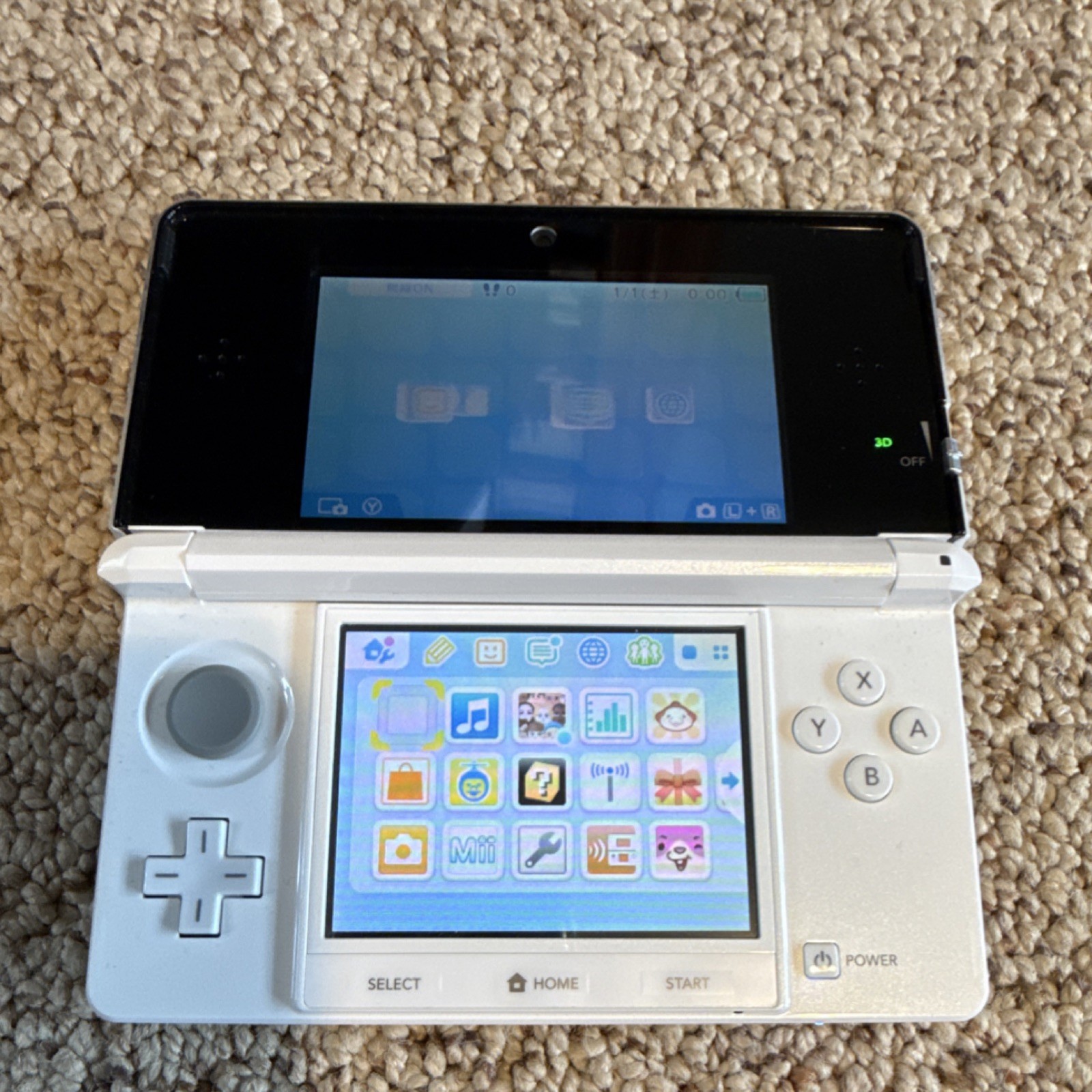 Japanese Nintendo 3DS Dragon Quest Slime Edition with 3 Dragon Quest games
