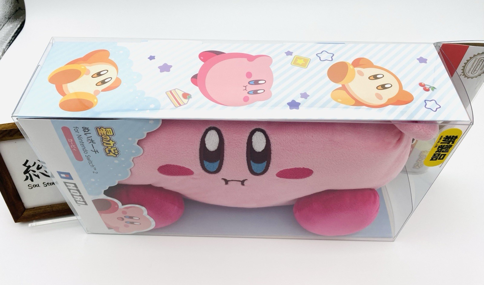 Kirby Plush-Style Pouch Carrying Case for Nintendo Switch 2 HORI New Japan