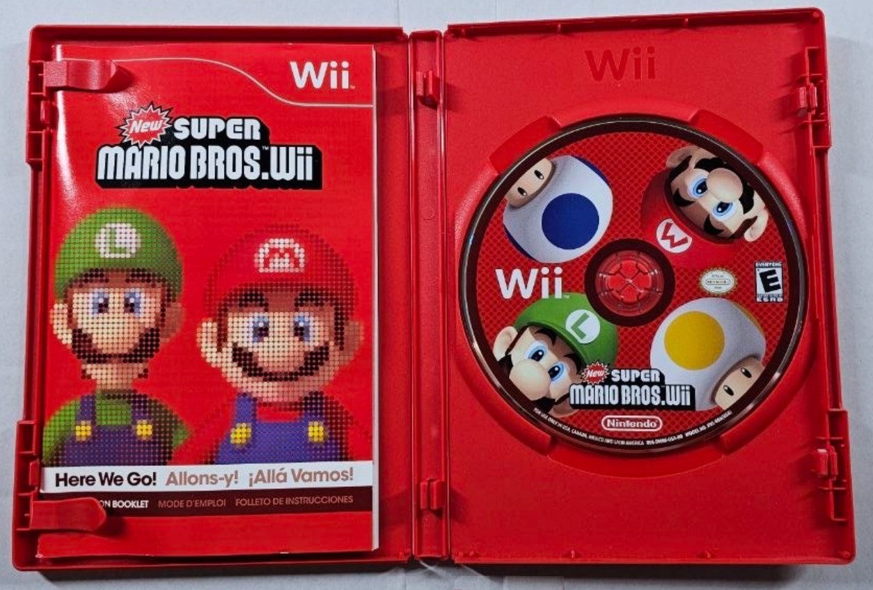 Nintendo Wii New Super Mario Bros