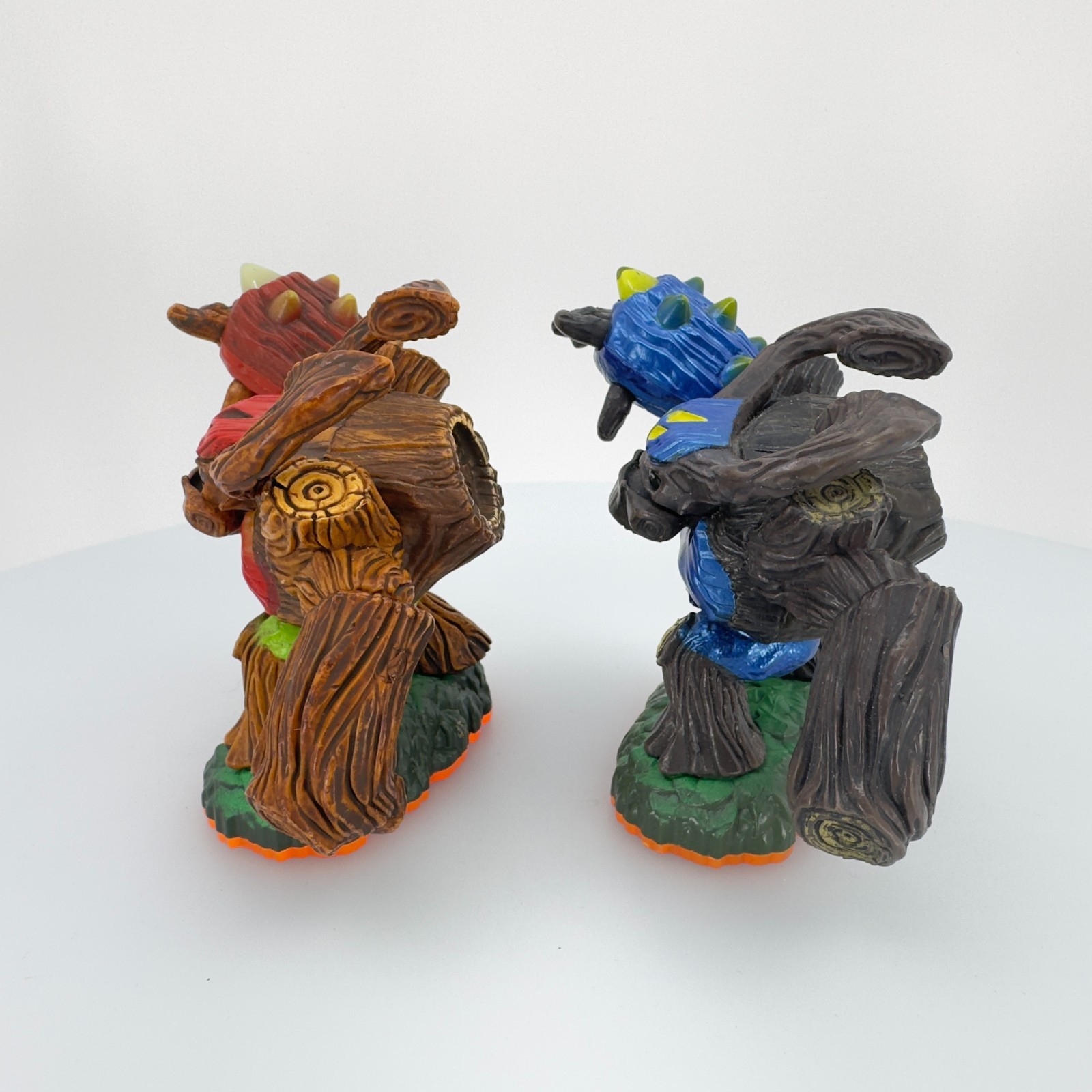 Skylanders Giants Gnarly Tree Rex And Tree Rex Figures Activision Tested Reset