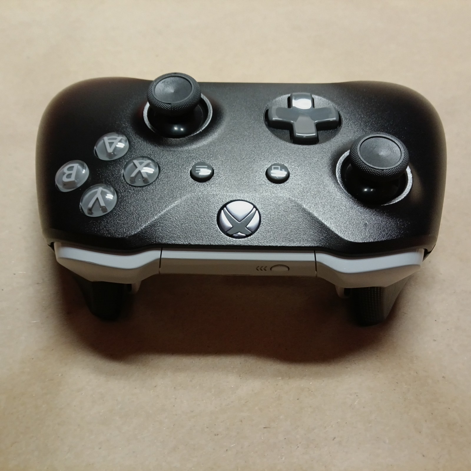 Xbox One Wireless Controller 1708 (Black Gray White) Cleaned Tested And Working