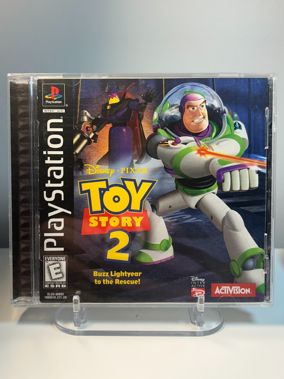 Toy Story 2 Buzz Lightyear to the Rescue PS1 PlayStation 1 Complete CIB Tested
