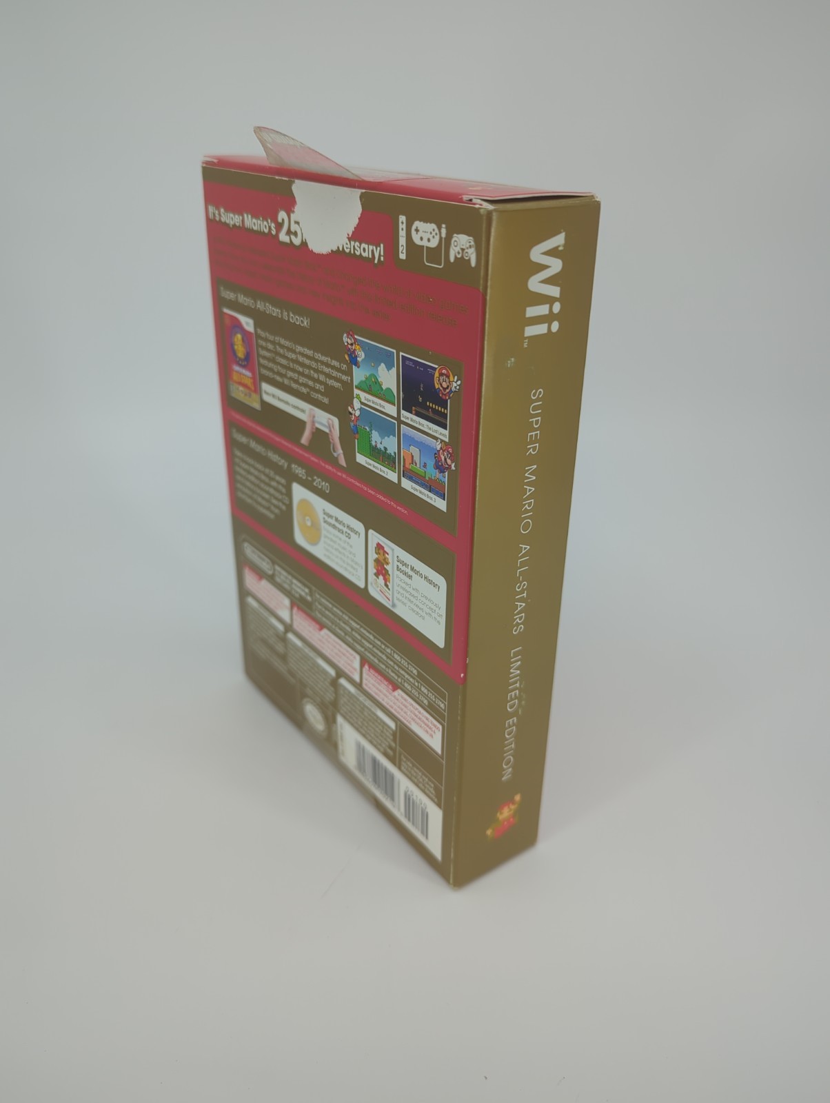 Super Mario All-Stars — Limited Edition (Nintendo Wii, 2010) – Complete In Box!