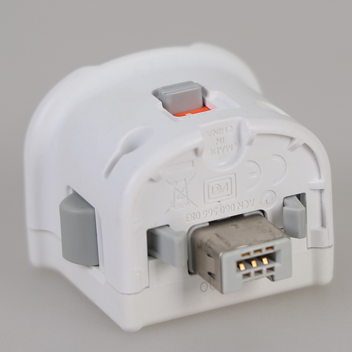 Original OEM Nintendo Wii Motion Plus Adapter RVL-026 White Excellent Condition