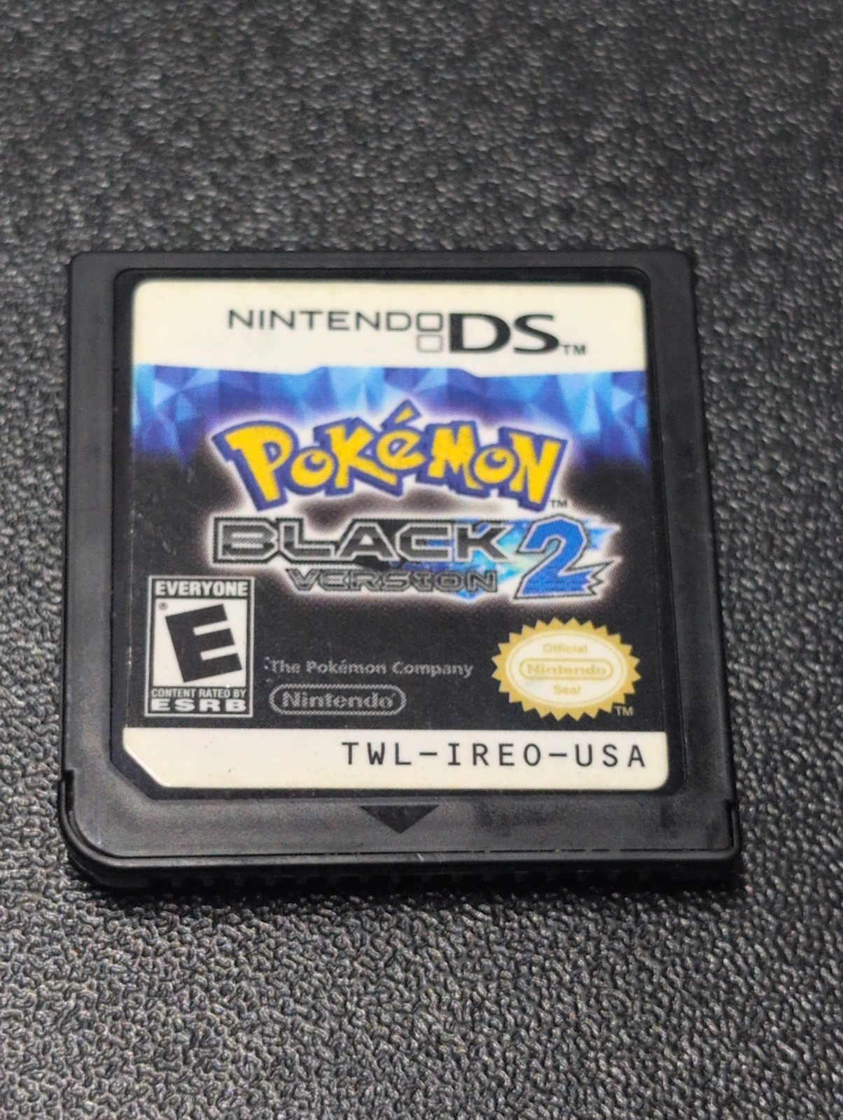 Pokemon Black Version 2 (Nintendo DS, 2012) Game Only Authentic