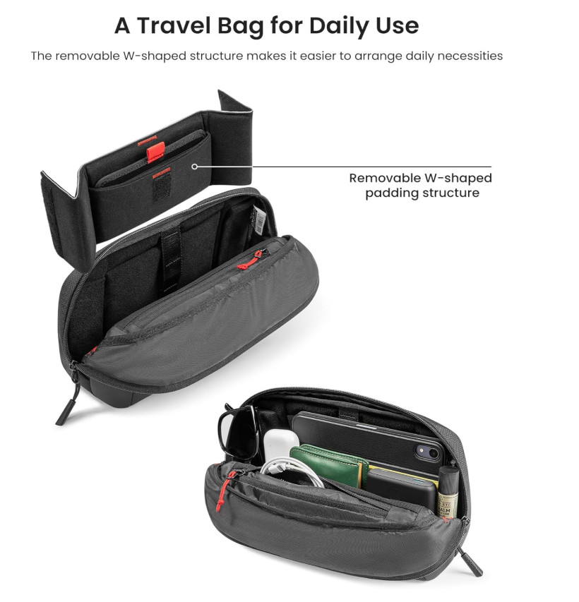 Tomtoc Nintendo Switch OLED Sling Carrying Bag Case Arccos *NO GAME CARD HOLDER*