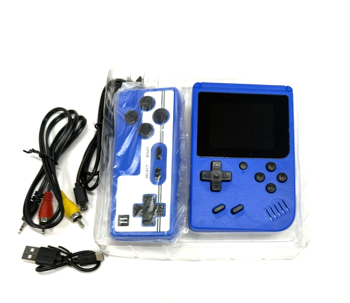 NEW-VIDEO GAME RETRO 3”LED LARGE SCREEN MINI HANDHELD THIS CAN CONNECT TO TV.128