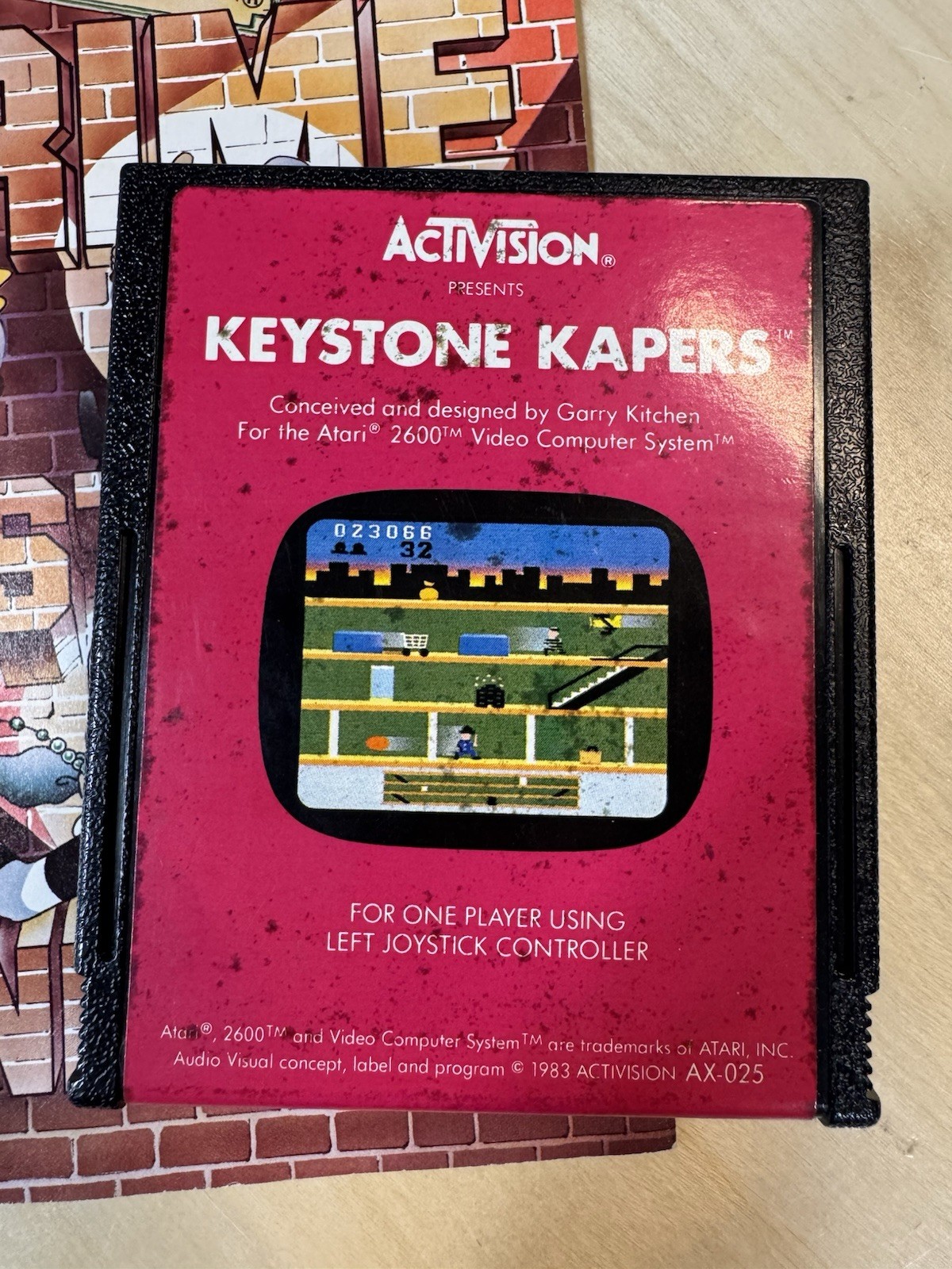 Keystone Kapers Atari 2600 By Activision – Great Box & Cartridge Condition