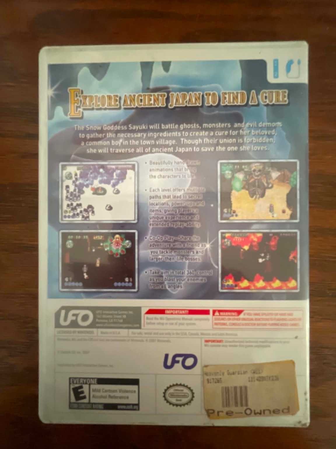 Heavenly Guardian Wii Video Game Co-Op Multiplayer UFO Interactive