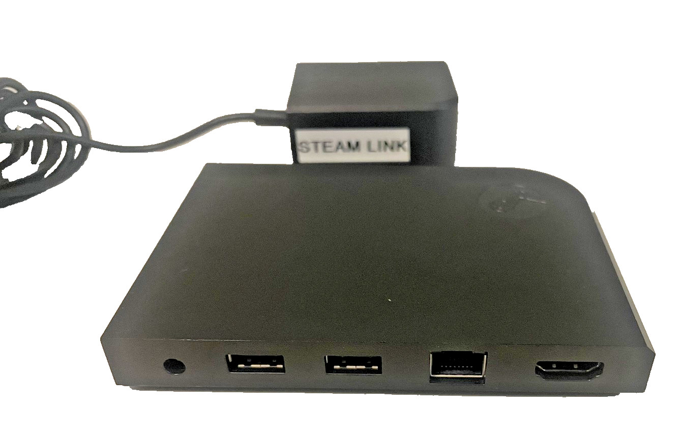 Valve Steam Link Model 1003 Streaming Box Tested Working w/ OEM Power Adapter