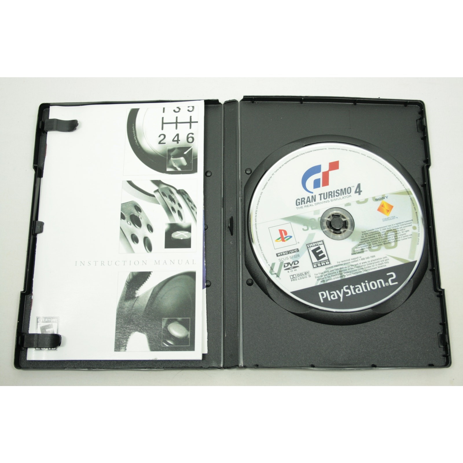 Gran Turismo 4 PS2 CIB Sony PlayStation 2 Black Label Complete Manual Reg Card B