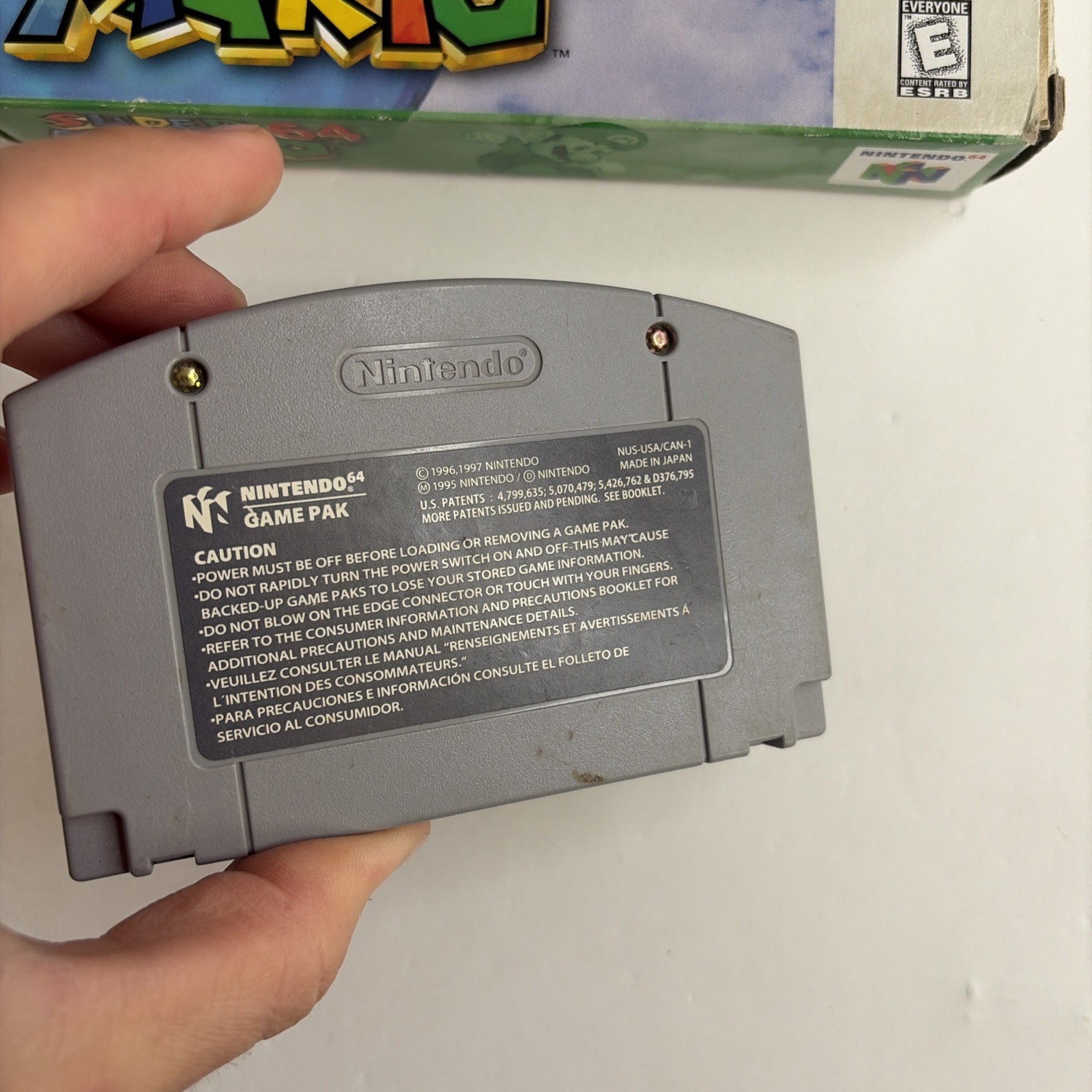 Super Mario 64 Nintendo 64 N64 In Original Box Authentic Tested