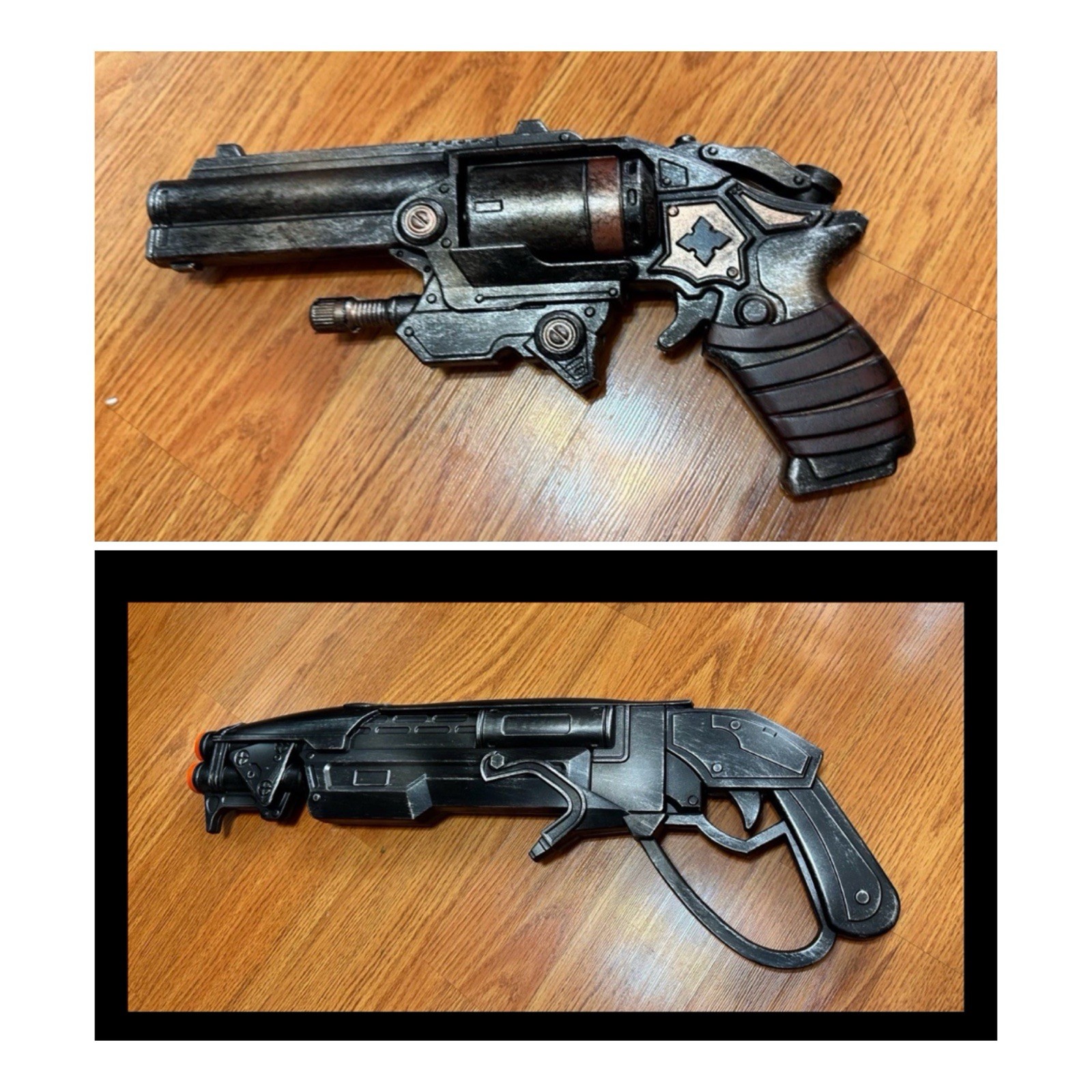Gnasher Shotgun + Boltok Pistol Gears Of War Foam 1:1 Gun Toys Cosplay Full Size