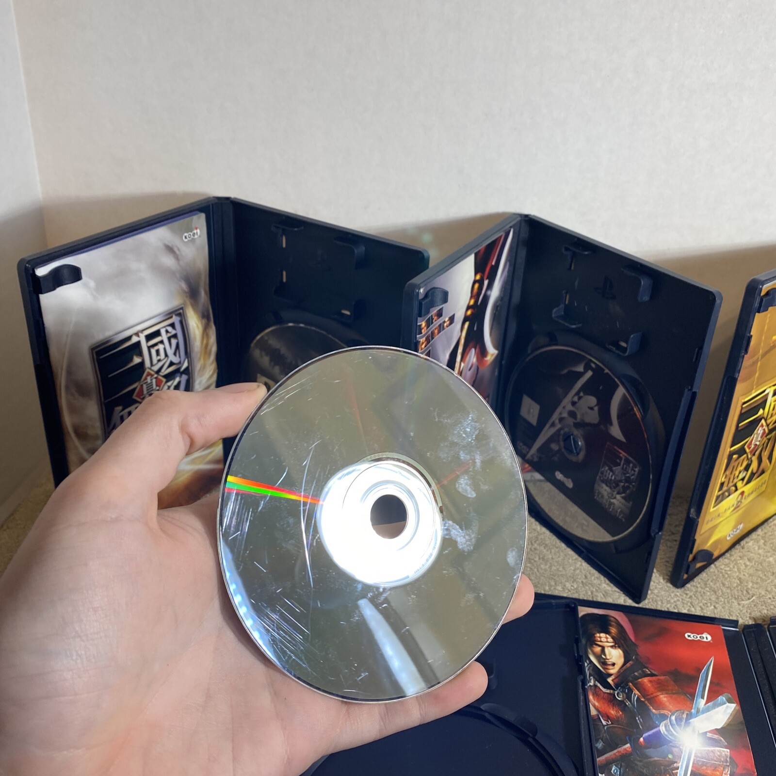 Shin Sangoku Musou 2 3 4 & Sengoku PlayStation 2 PS2 Dynasty Warriors Japan Lot