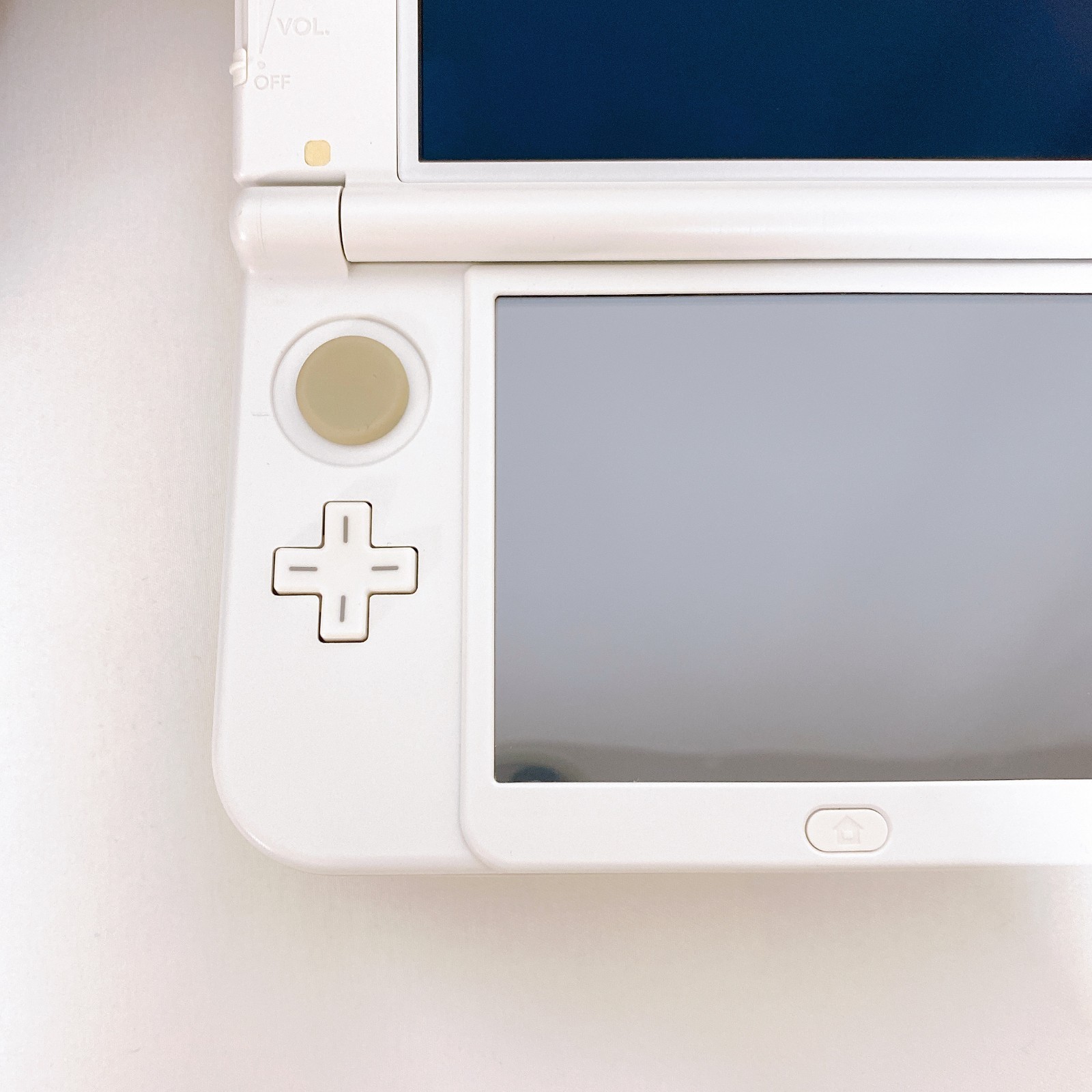 【Dual IPS】 New Nintendo 3DS XL LL Pearl White Stylus Japan Tested Working Rank S