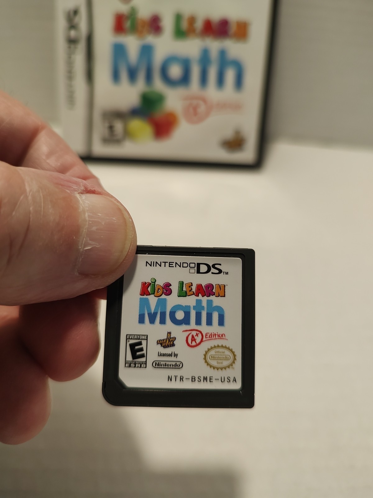🔥 Kids Learn Math — A+ Edition (Nintendo DS, 2011) Complete WORKS Kids Learn