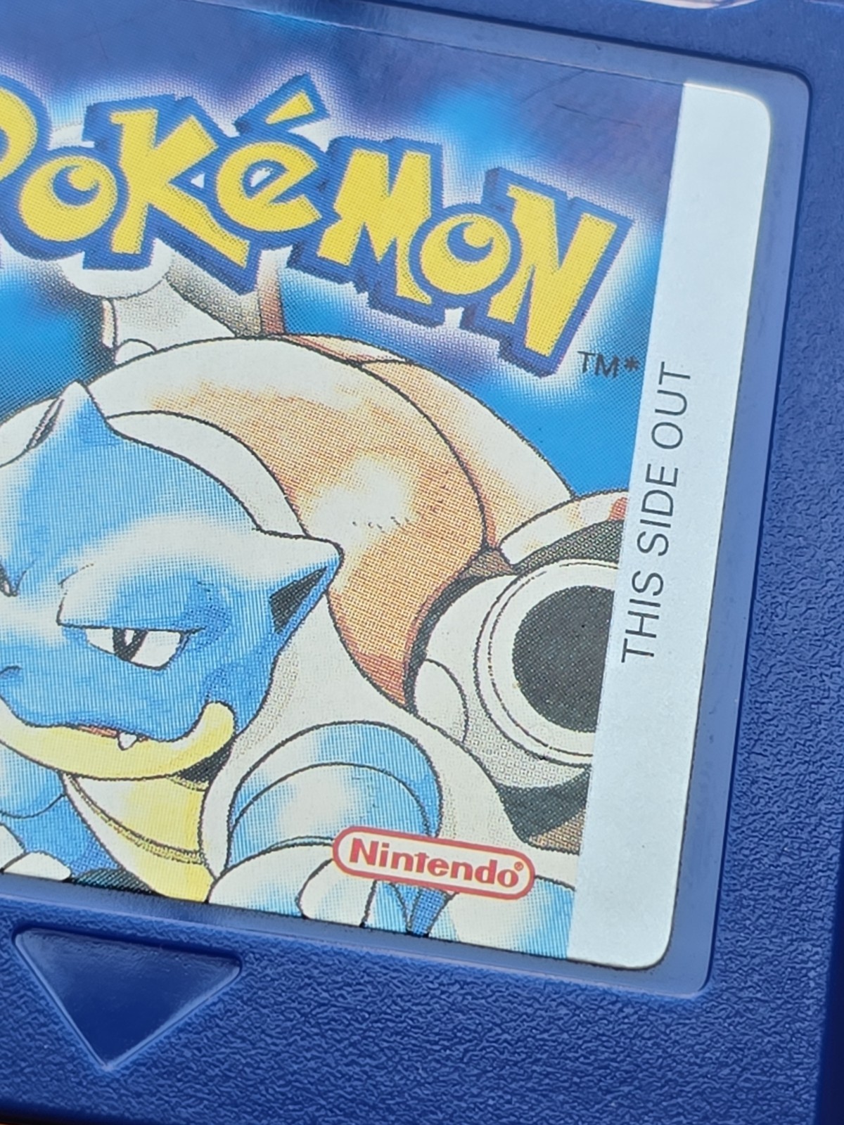 Game Boy Pokemon Blue Red Yellow Nintendo GB Original Lot 3 Games Authentic Save