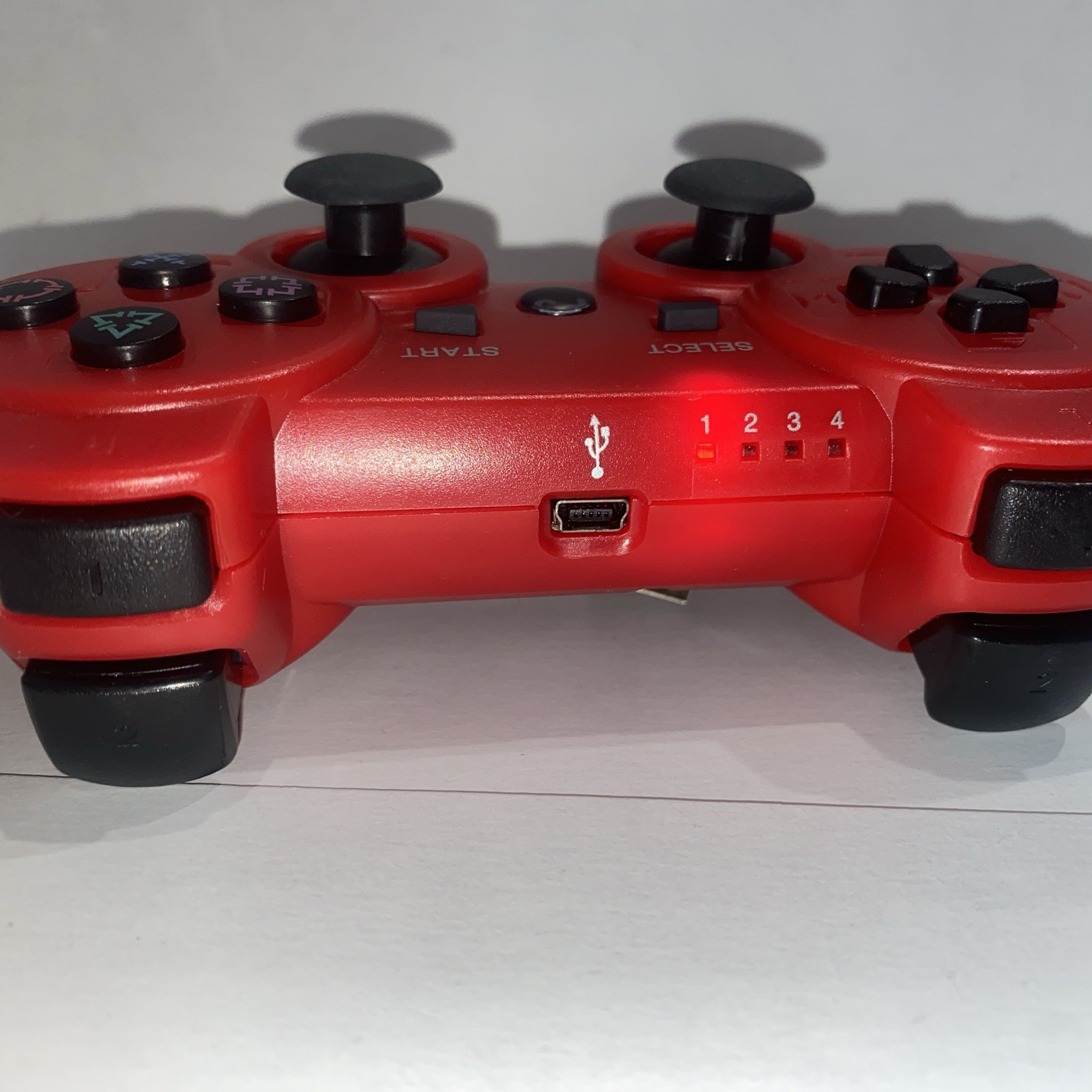 Controller for Playstation 3 Red, PS3 Controller, 3rd party wireless