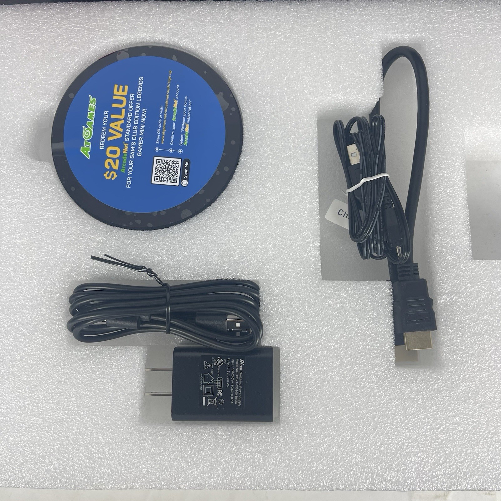 At Games Legends Gamer Mini Built-in 100 Games No AC Adapter Extras Code Used