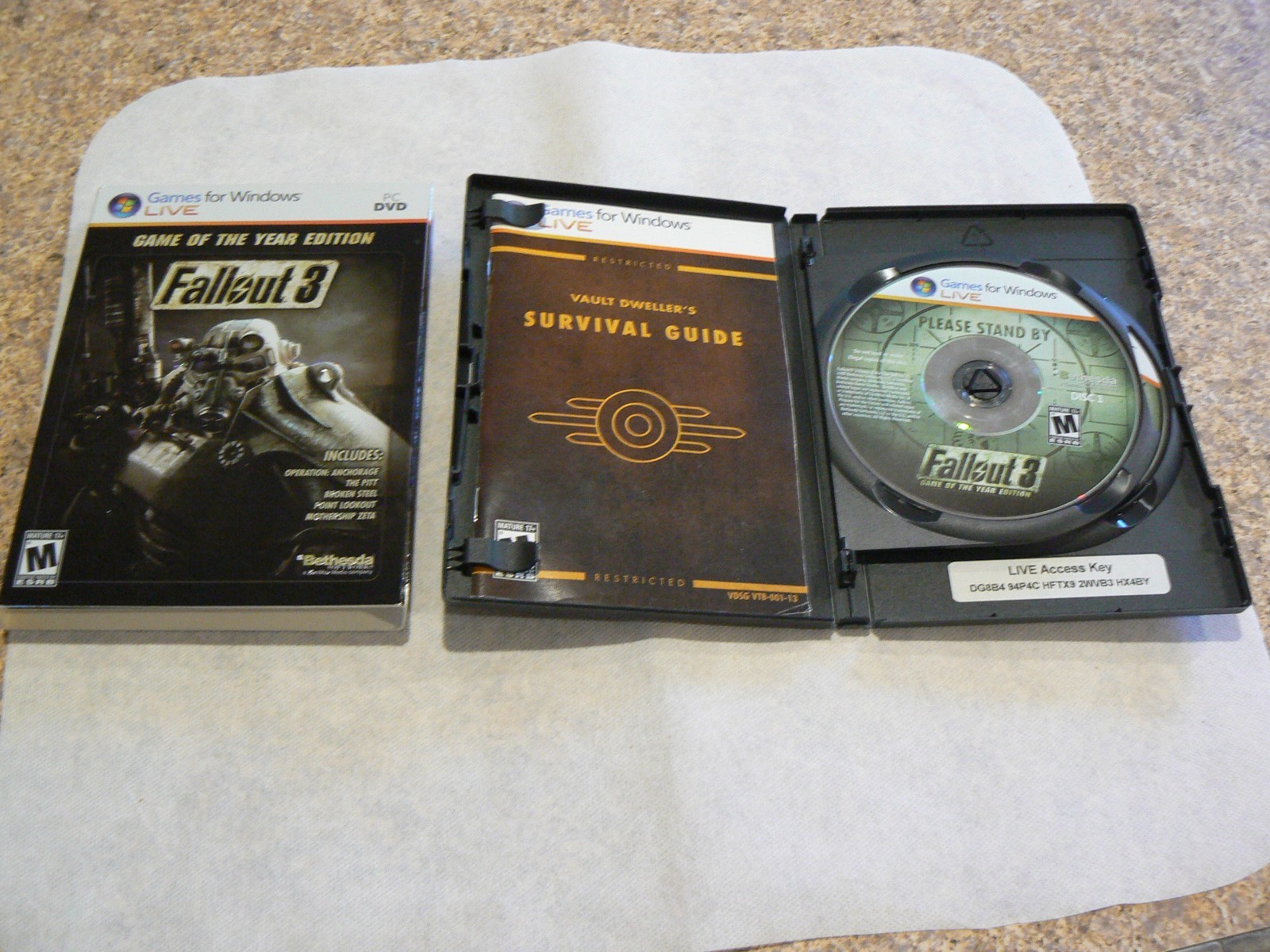Fallout 3 GOTY Edition, Fallout 4, and Fallout New Vegas PC Games – Nice