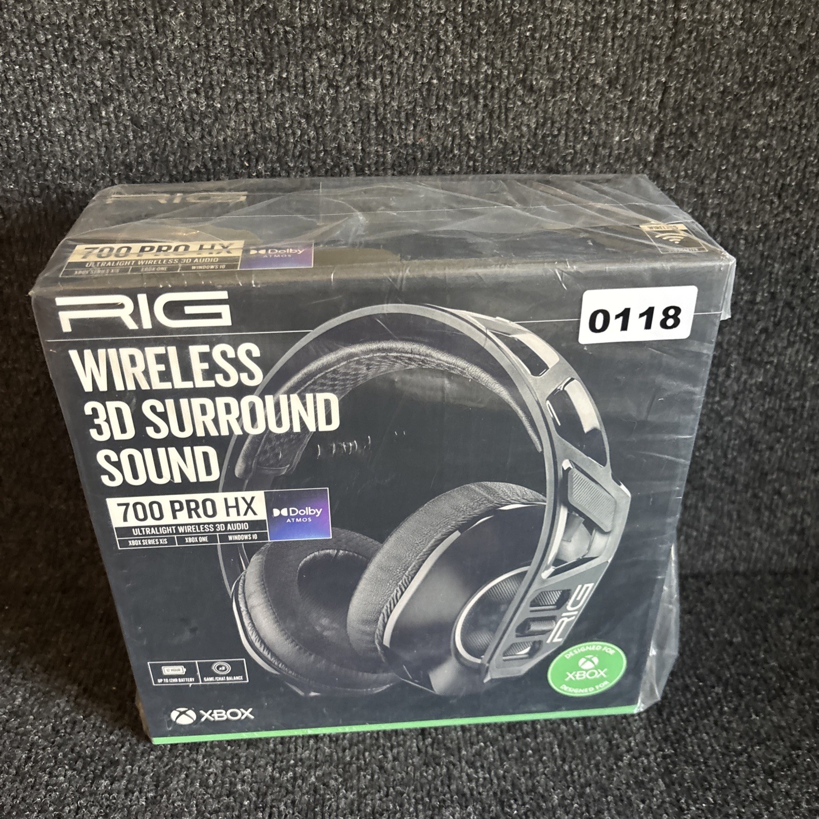 Rig 700 Pro HX Wireless 3D Dolby Surround Sound Headphones New & Sealed