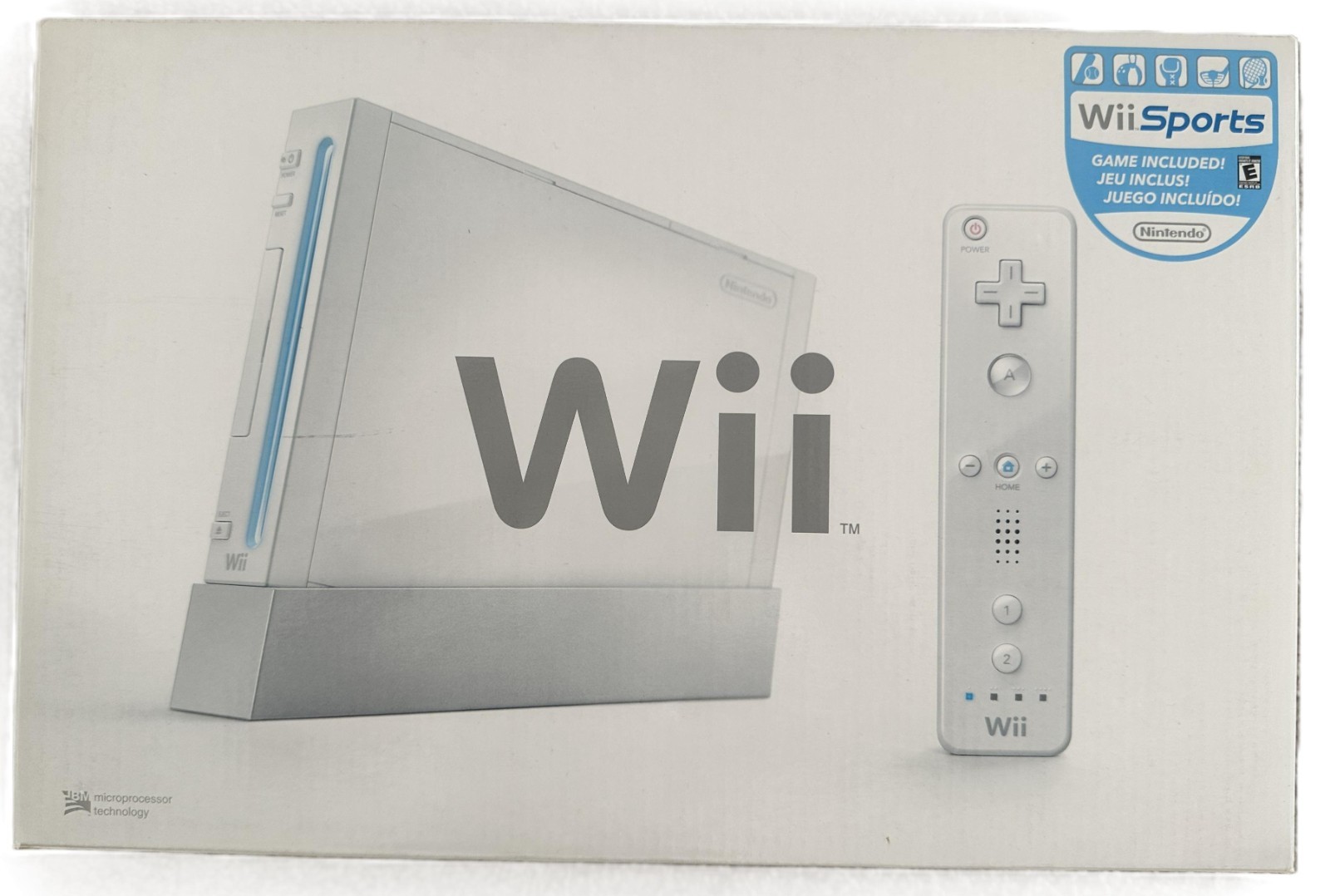 Nintendo Wii Console (White) Bundle + 3 Games