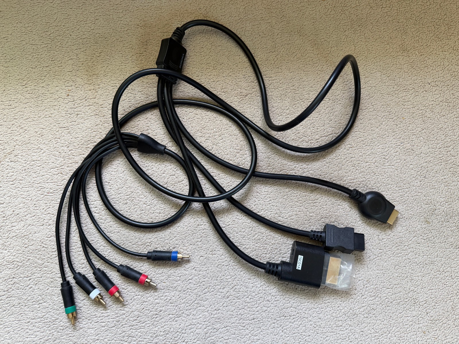 Insignia Multi Cable — PS2 PS3 XBOX XBOX360 GAME CUBE N64 — Component Link