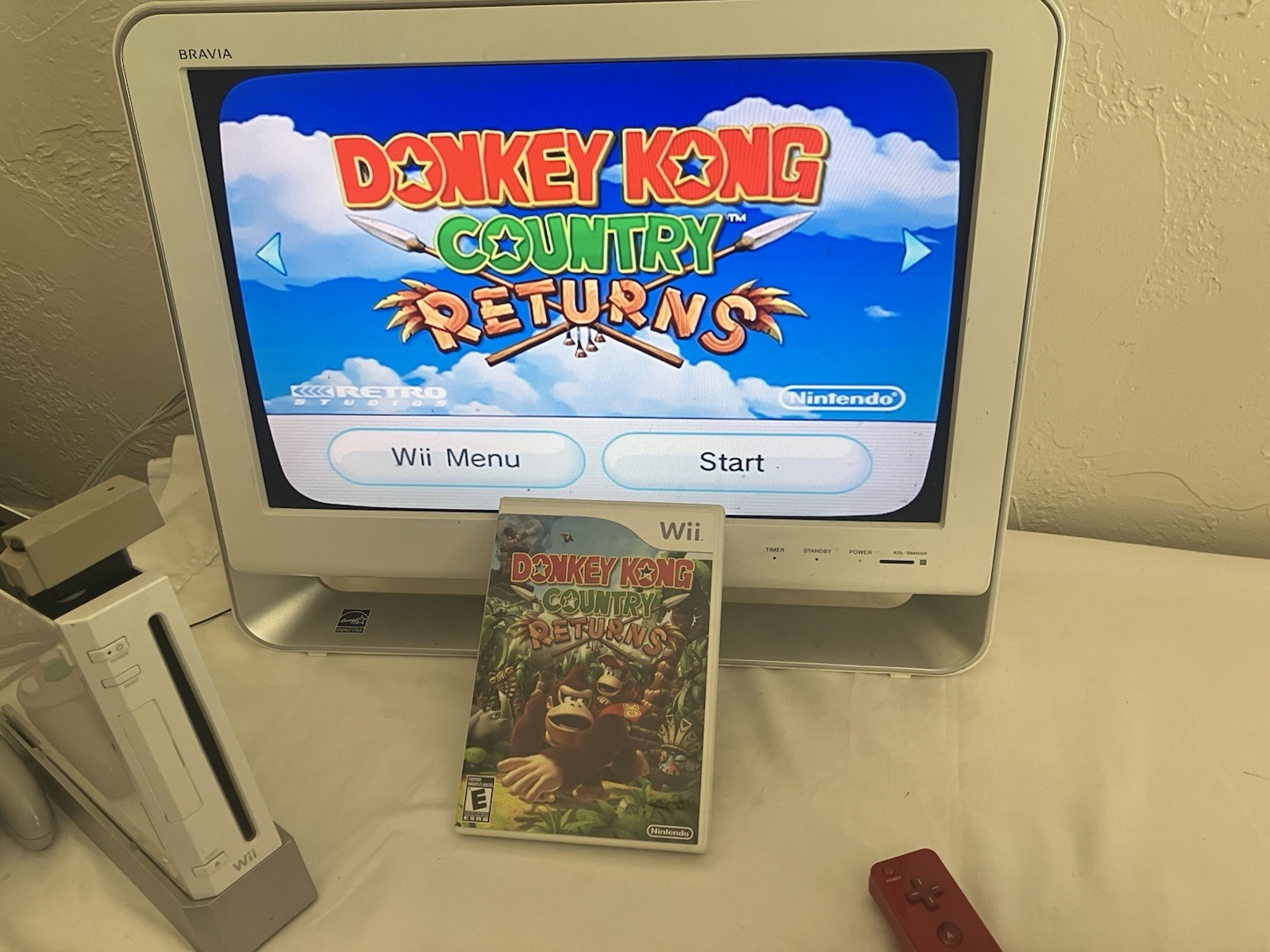 Donkey Kong Country Returns & DK Barrel Blast Nintendo Wii Tested Fast Free Ship