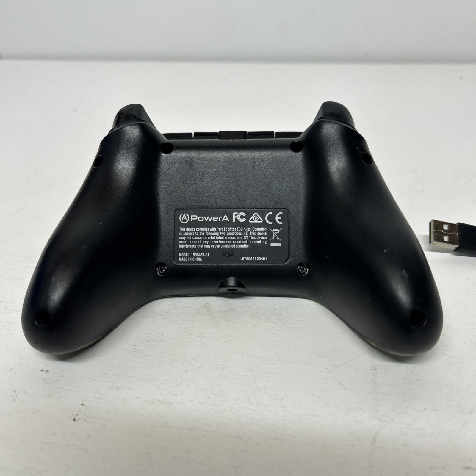 PowerA Wired Controller for Xbox Camo Tested Does Not Come With Charger