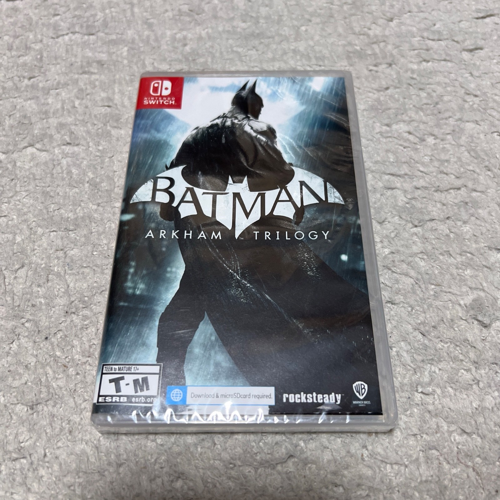 Batman Arkham Trilogy Nintendo Switch Video Game Action Warner Bros Movie