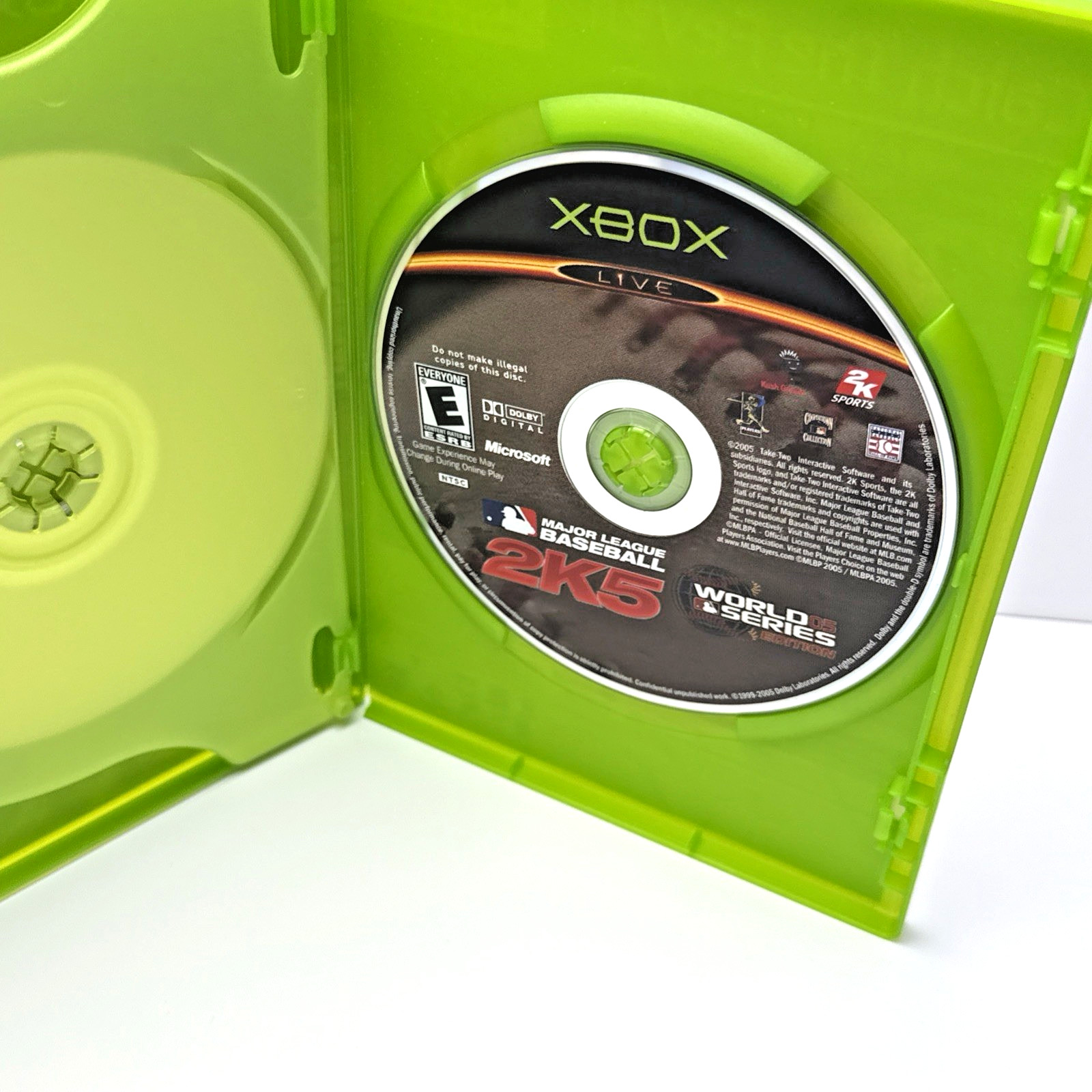 MLB 2K5: World Series Edition Original Xbox No Manual Refurbished & Tested